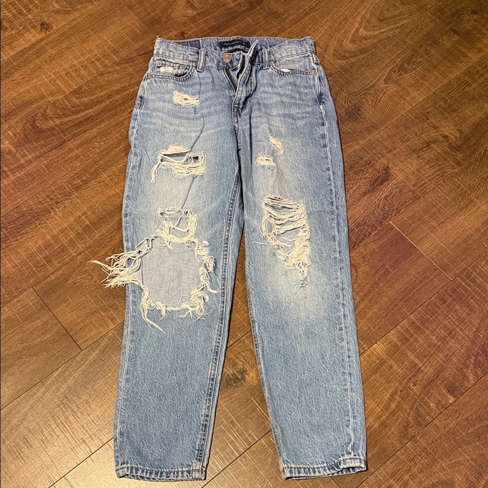 Mom Jeans Light Blue